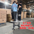 Foldable dining table - round, portable, and space-saving. perfect for home use. new foldable dining table for living rooms and dining areas
