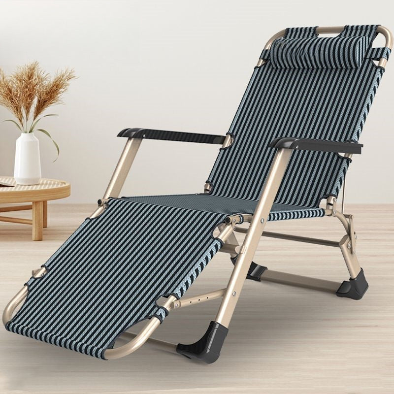 Okiffer recliner nap foldable bed nap office chair casual foldable single bed for home balcony adult