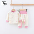 Baby autumn clothes and long pants suit cotton open crotch baby loose pajamas spring & fall clothes kids bottomintimates separates