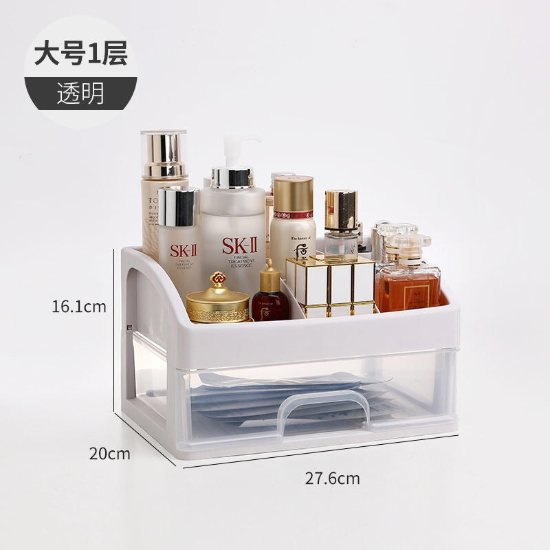 Internet celebrity cosmetics storage box wall skin care products dresser desk stationery drawer rack dormitory artifact