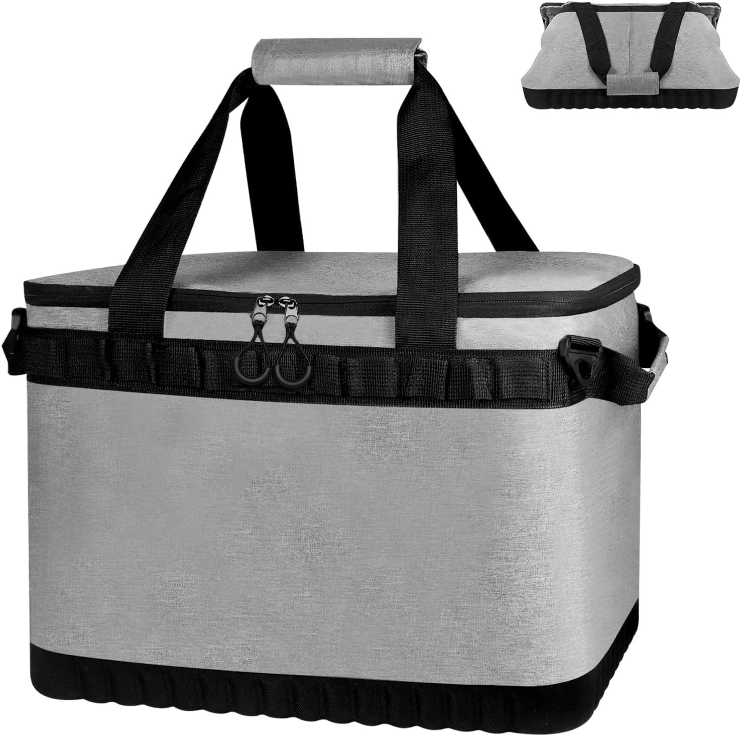 Outdoor tote bag Anti-collision storage box Camping waterproof grocery bag Cutlery Kitchenware storage bag Multifunctional picnic bag