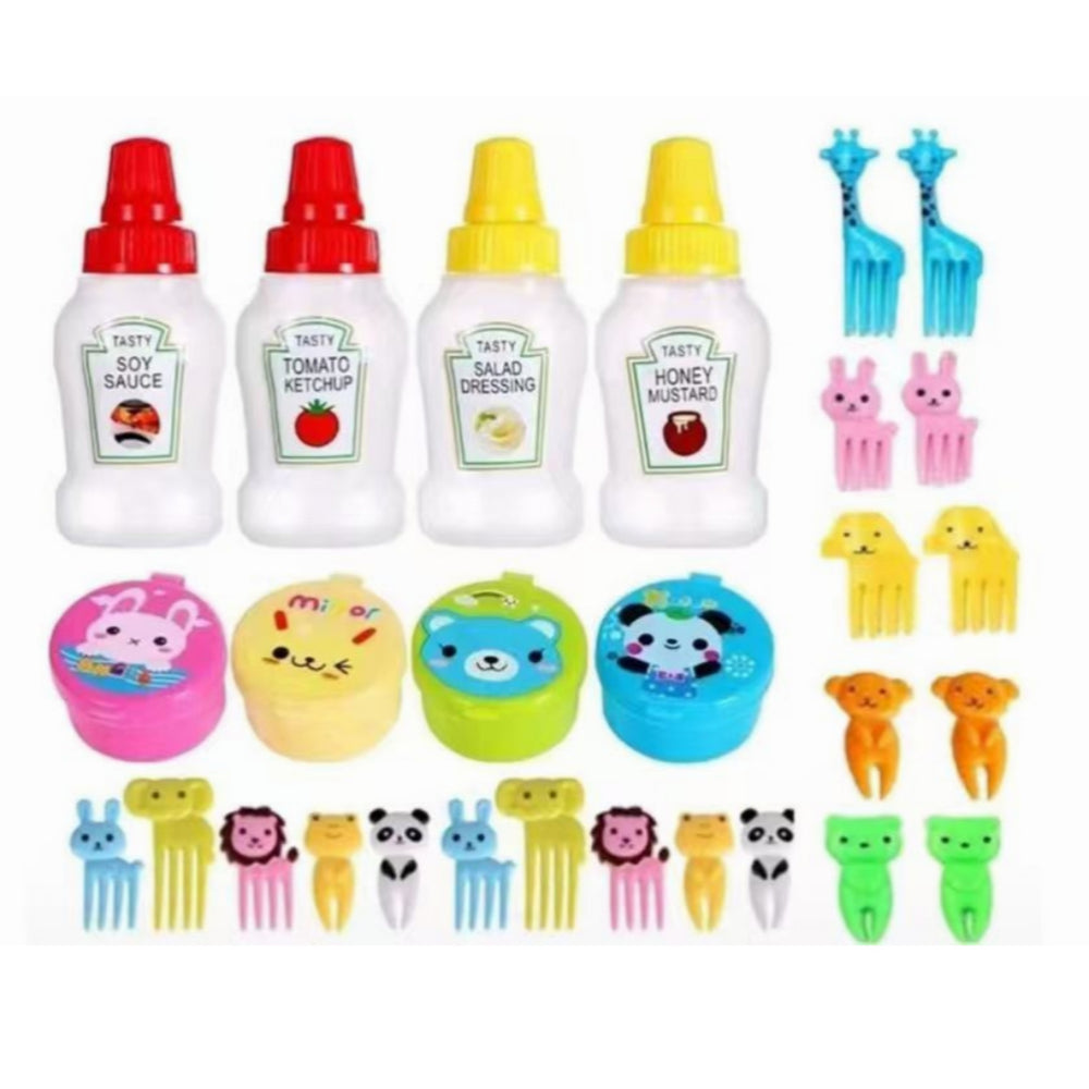 Mini sauce bottle plastic squeeze sauce bottle japanese style squeeze condiment bottle food grade portable soy sauce bottle cross-border