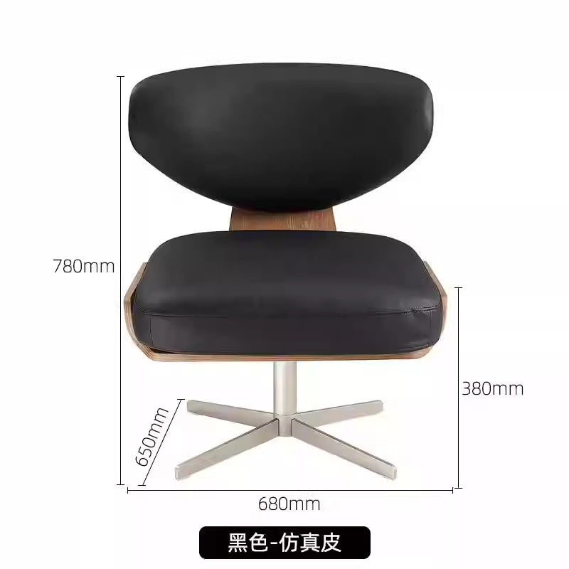 Modern minimalist sofa chair living room leisure chair conference casual single chair sofa simple fabric single chair office chair