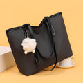 Women's tote bag 2026 new large capacity commuter bag school shoulder bag fashionable versatile handbag women's bag