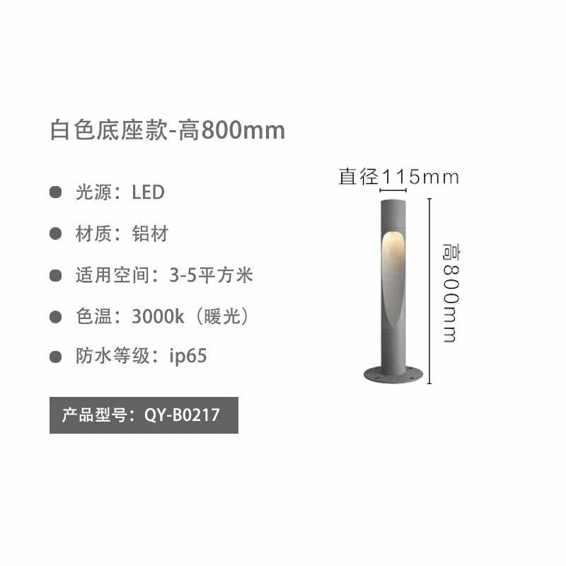 Modern outdoor waterproof led garden light - perfect for villas, gardens, landscaping, pathways, parks, and lawns