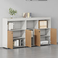 New arrival file cabinet low cabinet information cabinet wooden lockable file cabinet office storage side cabinet partition cabinet