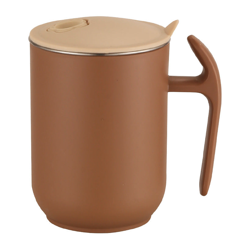 304 stainless steel water cup tea cup for home mug student cup with lid milk cup gift logo