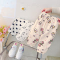 summer new children's mosquito-proof pants, lightweight korean style cartoon design, unisex lantern pants, korean style loose fit versatile trousers