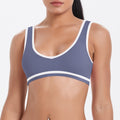 New arrival nude contrast colorpatchwork yoga clothes quick-drying tight butt lifting sports multi-piece set outdoor running fitness suit