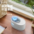2024 new flame humidifier with colorful night light, lotus design, high mist output, aroma diffuser, volcano aromatherapy machine
