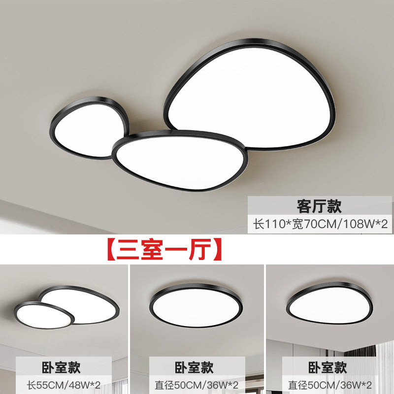 2025 new full spectrum living room ceiling light modern simple atmosphere Zhongshan lighting whole house package combination lighting