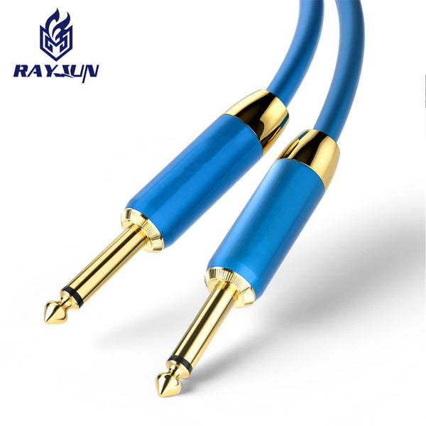 Wholesale 6.5 Male to Male Audiophile Grade Audio Cable 6.35 Pair Recording Cable Power Amplifier Audio Guitar Mixing Console Cable