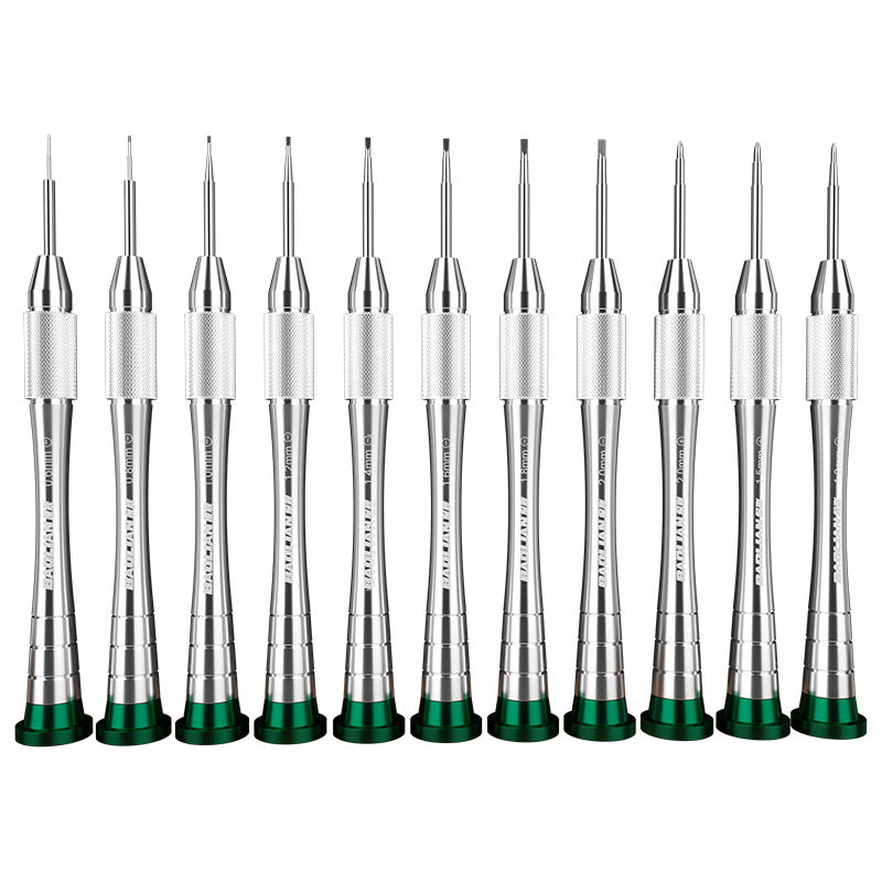Baolian aluminum alloy watch repair precision screwdriver set - mini screwdriver kit for computer glasses and watch repair