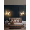 Kids' room bedside wall lamp -  new designer butterfly stairway aisle decorative light for girls' bedroom