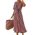 women's summer dress - polished bohemian style elegant maxi dress for cross-border e-commerce and workwear