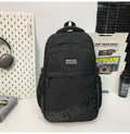 Air cushion back panel backpack - premium casual travel backpack for high school and college students, couples, and university students - thick, durable, and stain-resistant book bag