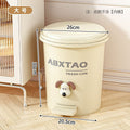 Trash can with lid, living room, home, toilet, kitchen, bathroom, large capacity, good-looking toilet storage bucket