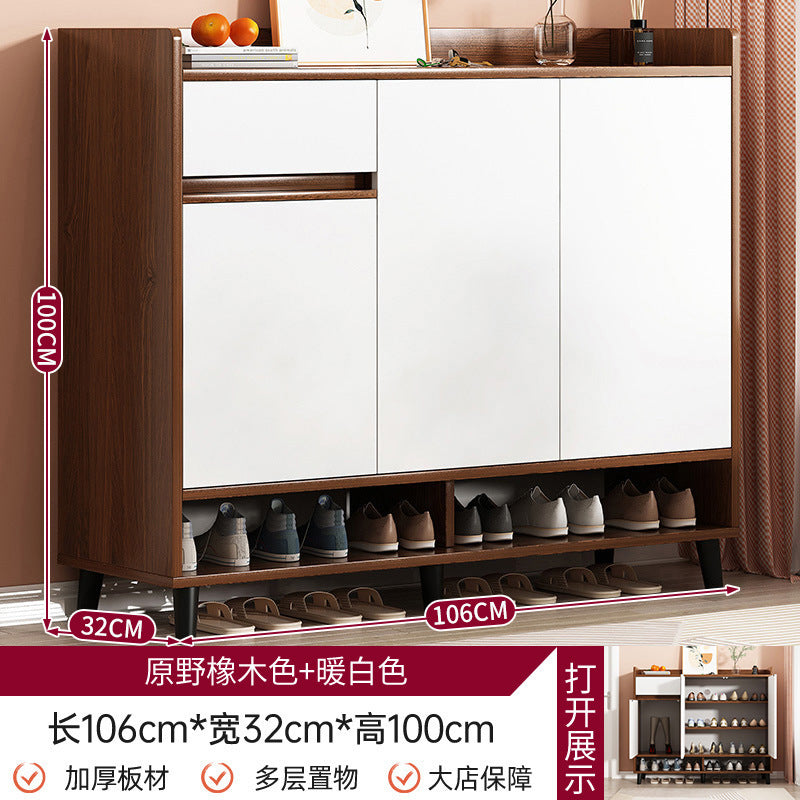 Shoe cabinet Home entrance Simple modern entry Living room Simple small apartment Large capacity Economic storage Shoe rack