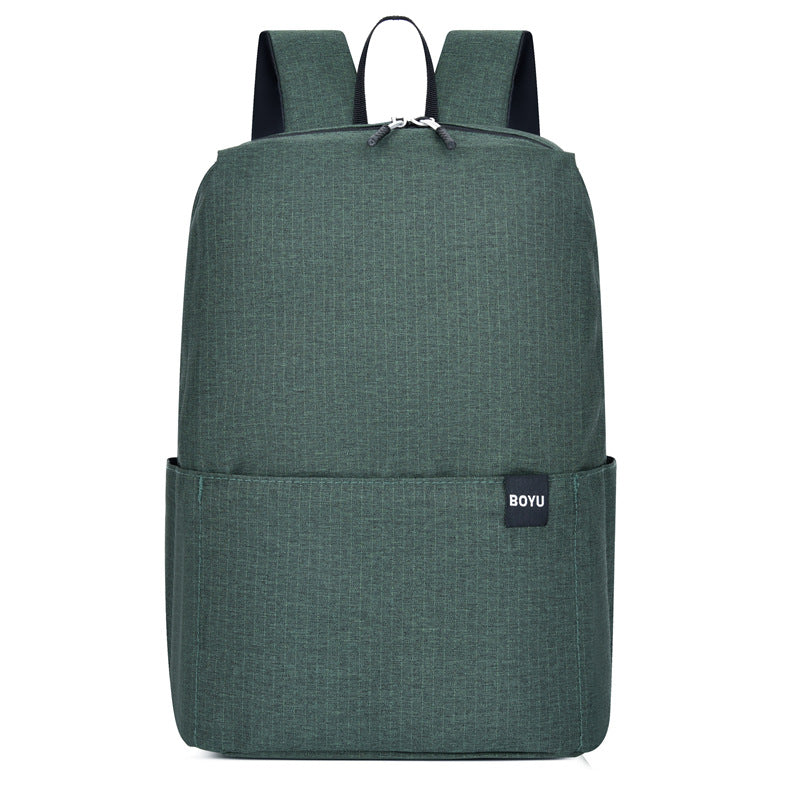 Processing custom logo backpack colorful travel bag men's and women's lightweight sports backpack campus size book bag