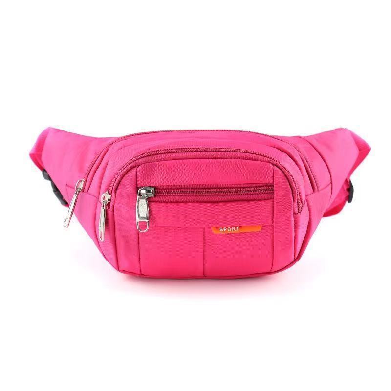 New fanny pack women's large-capacity multi-function anti-splashing water cashier business bag outdoor travel fashion mobile phone fanny pack men