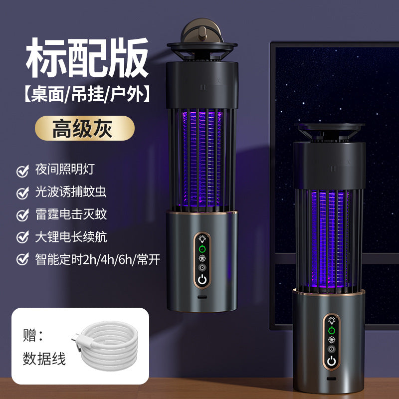 New arrival free shipping electric mosquito killer lamp usb portable silent outdoor for home indoor mosquito repellent handy gadget fly killer lamp