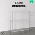 Trolley second-hand acrylic movablecasual bedside table sofa side table popular storage multi-layer storage rack