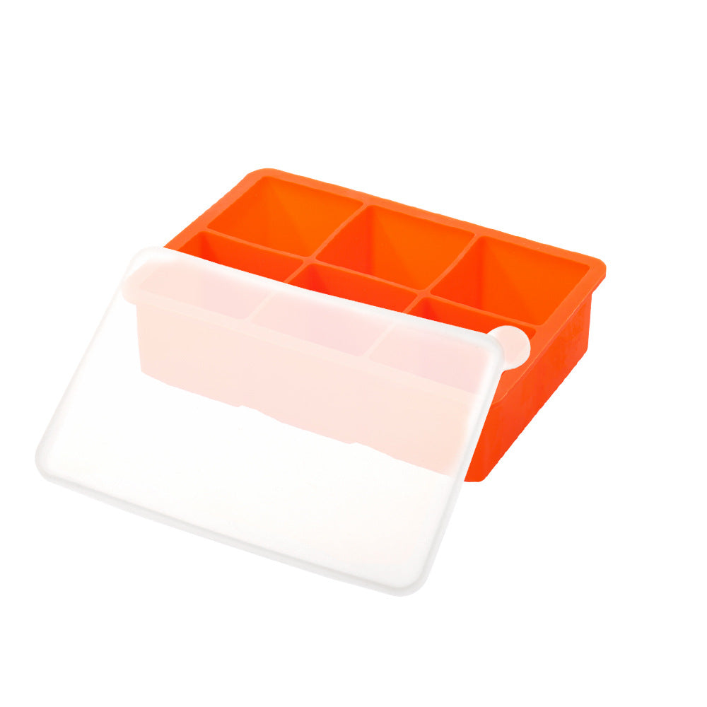 Food grade silicone integrated 4 rose ice grid small size silicone ice whiskey Ice Hockey silicone mold
