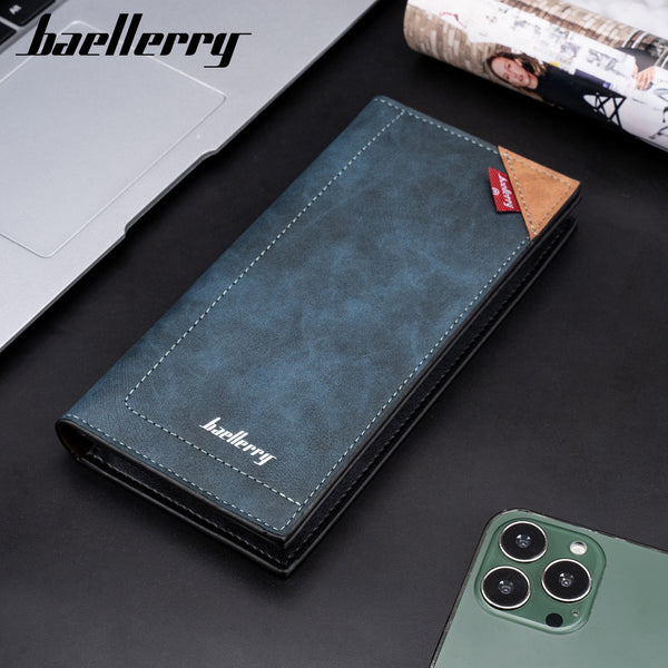 Wallet men's new Baellerry  multi-card wallet anti-theft brush business long clutch bag explosion