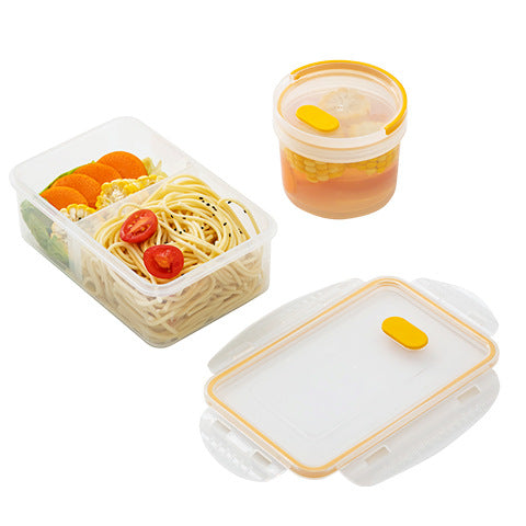 Office workers bring rice compartments, lunch boxes can be heated and sealed in microwave ovens, fresh-keeping boxes, food-grade plastic bento boxes