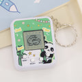 handheld virtual digital pet game console keychain pendant kids mini interactive development toy
