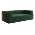 Fabric sofa minimalist living room small apartment rental single/double reclining sofa set folding convertible sofa bed