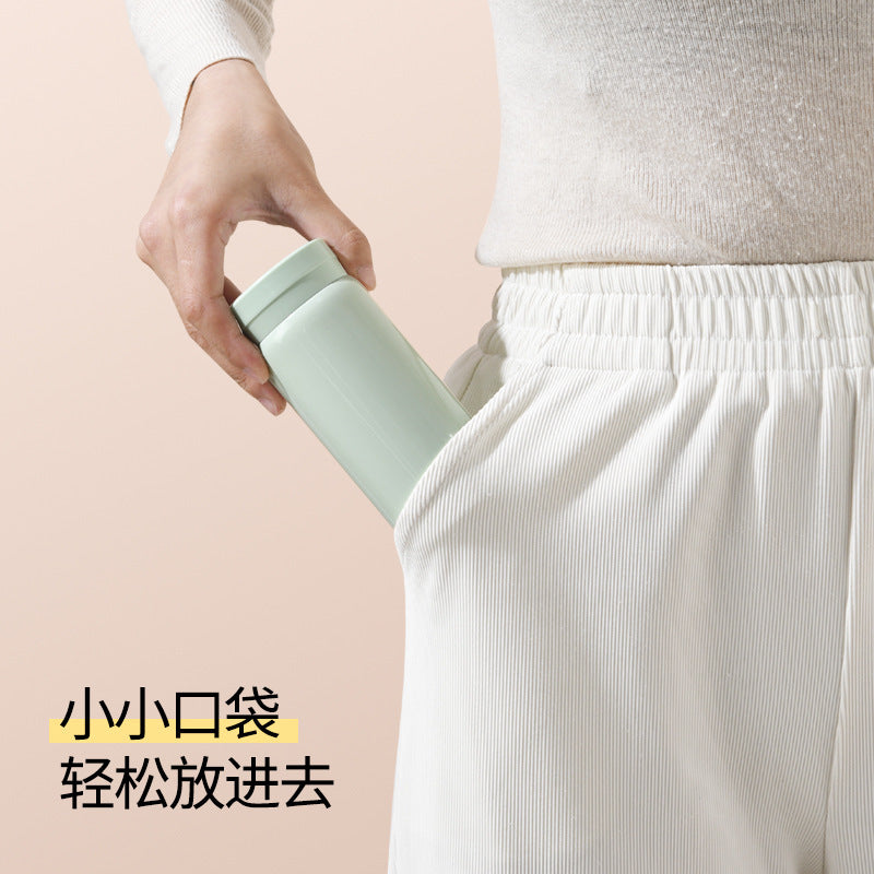 Elementary school kids' cup mini insulated tumbler pocket sports water bottle gift portable student straight-sided insulated cup