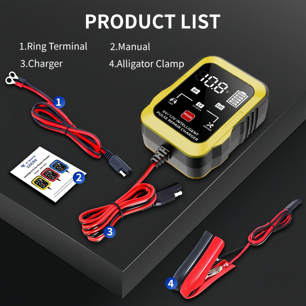 6v12v charger car battery charger motorcycle battery charger 6v12v battery charger