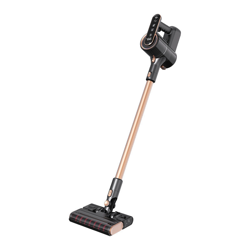 wireless long-handle rolling brush vacuum cleaner - all-in-one sweeping, vacuuming, and mopping machine for home use on carpets and floors - 24v high-suction handheld vacuum cleaner