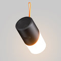 Wireless bluetooth speaker with rgb lighting, portable outdoor mini speaker, ambient light, tws interconnect, and card slot