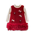 【ready to ship】girls' dress -  new collection - stylish & chic children's formal dress, vest set, princess dress