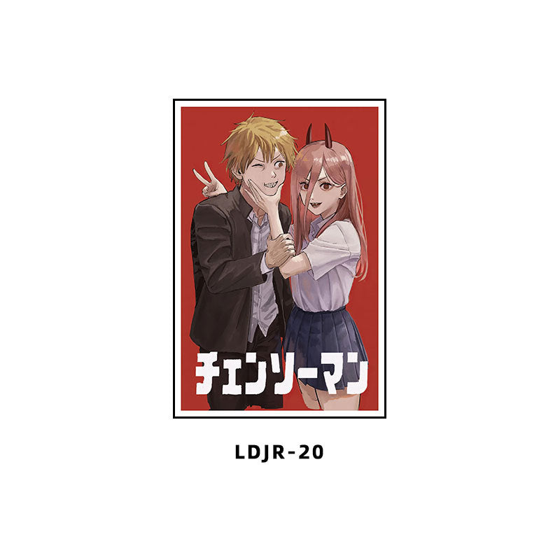 Chainsaw Man Decorative Painting Dianji Hayakawa Autumn Chainsaw Man Poster Hanging Painting E-sports Room Bedroom Anime Second Dimensional Mural
