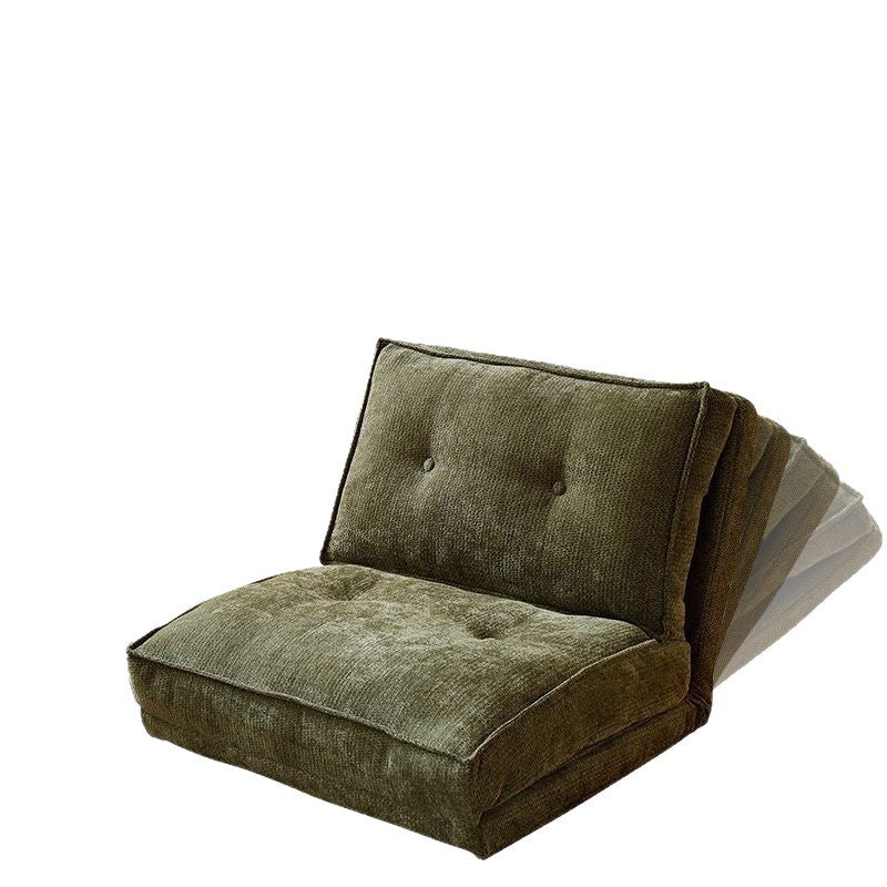 Lazy sofa can lie down and sleep in the living room balcony foldable tatami sofa bed for long sitting without fatigue single small sofa
