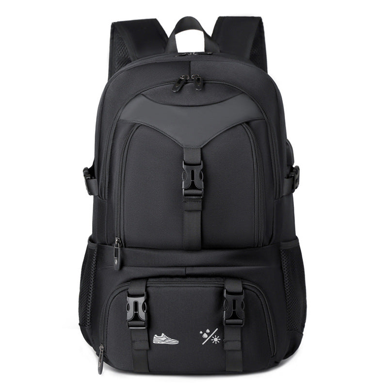 Cross-border new backpack expandable multi-functional travel backpack business trip short-distance multi-layer computer bag student schoolbag