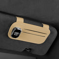 Car glasses clip multi-function car sunglasses holder leather car card holder sun visor car sunglasses car holder
