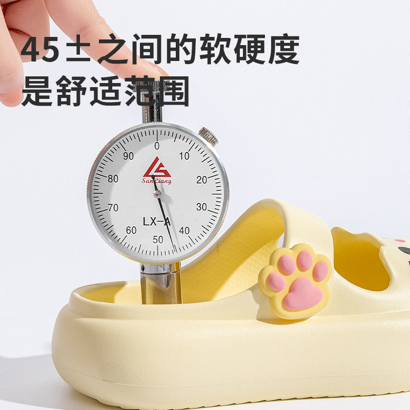 Mary Jane summer children's slippers girls princess shoes home non-slip sandals middle and older children wear bag head cool slippers