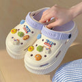 2025 baotou sandals women's hot style clogs outwear non-slip home soft beach new arrivalcouple sandals