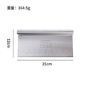 Stainless steel cutting knife scraper all-in-one cake cream rice roll scraper scraper scraper dough baking cutting knife