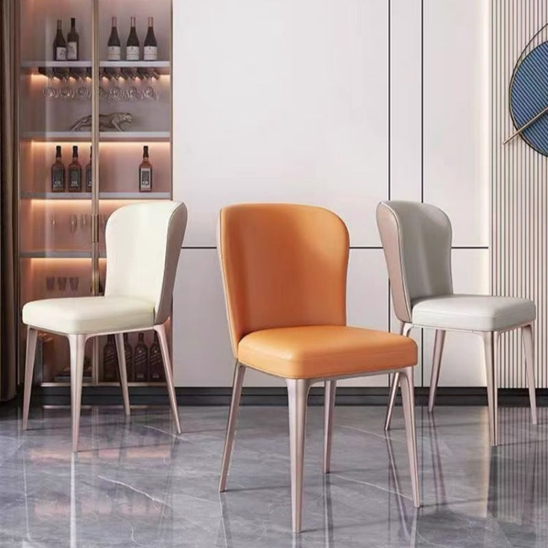 For homesmall apartment backrest hotel belle chair italianaccessible luxury dining chair casual dining table and chair dining table normcore stool
