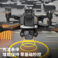 brushless js22 drone with optical flow positioning, hd aerial photography, foldable quadcopter, remote control toy aircraft
