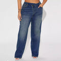 Export stretch jeans women's new arrivalfashionfashionstylish street straight-leg pants washed monkey jeans