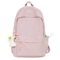 2025 new small fresh plaid backpack - student schoolbag, family matching bag, travel bag, lightweight korean style backpack for girls