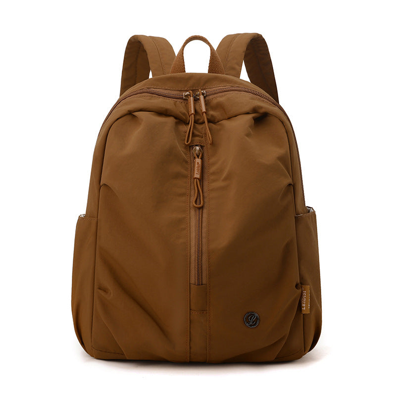 Customized Dopamine Travel Lightweight Backpack Women's Leisure Versatile Hiking Backpack Large Capacity Commuter School Bag