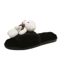 2024new arrival cotton slippers familywinterfor home one word heattech home stuffed slippers cartoon home slippers for women