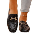 Export  spring new arrival women's shoes british style patent leather flats slip-on loafers flatseasiest for match small leather shoes